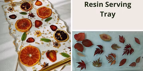 Resin Serving Tray 