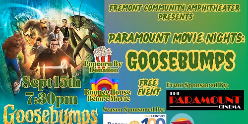 Paramount Movie Nights - Goosebumps
