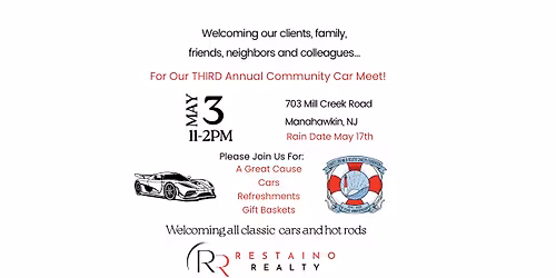3rd Annual Community Car Meet