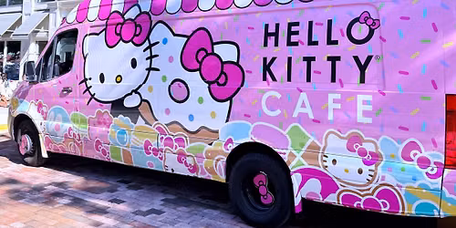 Hello Kitty Cafe Truck East - Bethesda Appearance