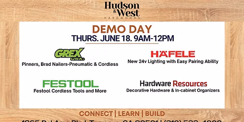 DEMO DAY at Hudson & West Hardwoods \u2013 Torrance