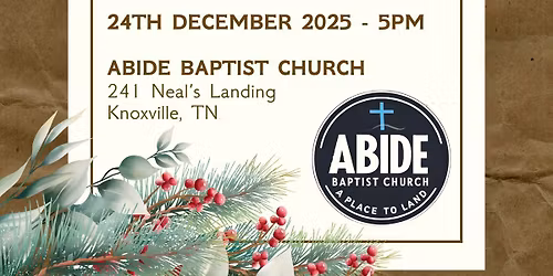 Abide Christmas Eve Service