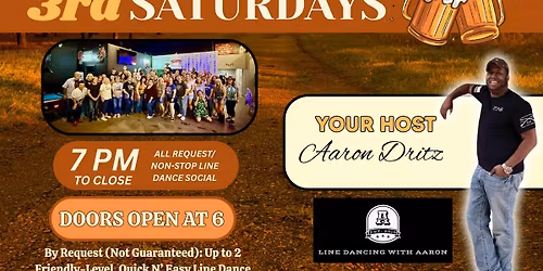3rd Saturday Heath (Ohio) Line Dance Night