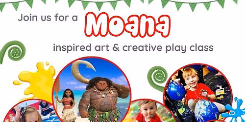 Moana inspired Family ARTventurers class