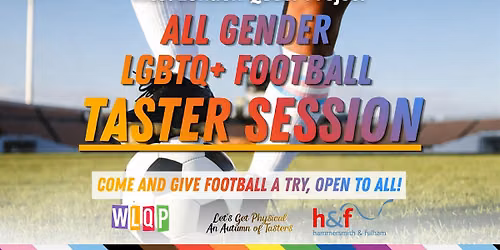 All Gender LGBTQ+ Football Taster Sessions
