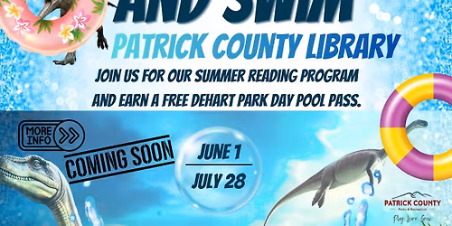 Splash and Read at the Patrick County Library