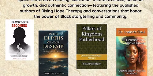 Juneteenth Community Event: Freedom and Healing with book signing