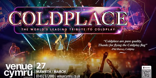 Llandudno, Venue Cymru - Coldplace