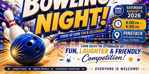 NCCOC Presents: Bowling Night @ Pinstack!