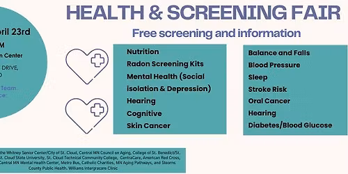 Spring Health and Screening Fair