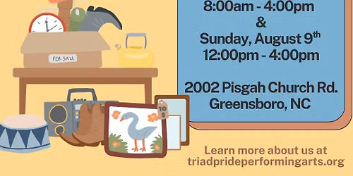 TPPA Yard Sale Fundraiser