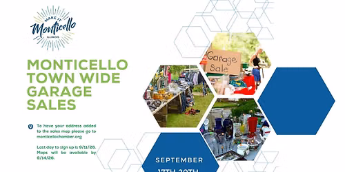 2026 Fall Town Wide Garage Sales