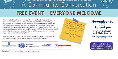 Raising Resilience: Learn how adverse childhood experiences affect children and what we can do!