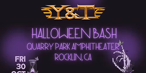 Y&T - Halloween Bash at Quarry Park Amphitheater