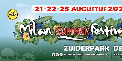 Zondag 23 augustus 2026\ud83c\udf1e\ud83e\udd8b MILAN SUMMER FESTIVAL 2026 \ud83e\udd8b\ud83c\udf1e