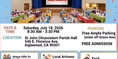 Christmas In July Craft & Vendor Fair