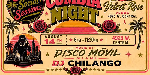 Cumbia Night at Velvet Rose Venue