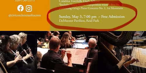 Memories of Concerts Past--Civic Orchestra of Tucson (Reid Park)