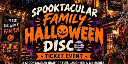 Spooktacular Family Halloween Disco