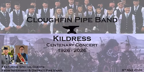 Cloughfin Pipe Band in Concert