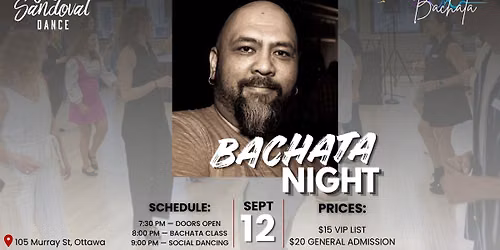 BACHATA NIGHT IS BACK! \ud83d\udd25