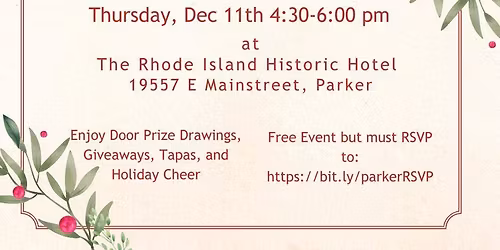 Annual holiday party