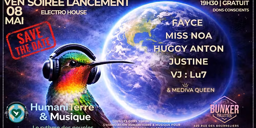 \ud83e\udea9 SOIR\u00c9E CLUBBING HUMANITERRE & MUSIQUE \ud83e\udea9
