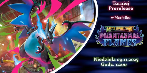 Prerelease Mega Evolutions Phantasmal Flames w Merfolku
