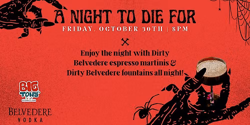 A Night to Die For @ Big Tony's