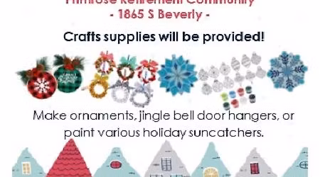 Relief Society Activity - Christmas Craft Night