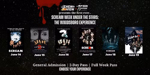 Scream Week | Chew & View: Dinner & Movie Experience