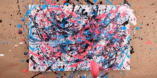 Splatter Painting - Let's Get Messy!