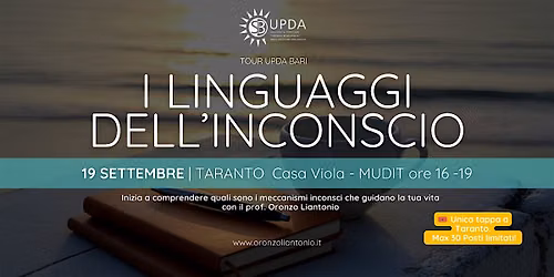 Taranto | I linguaggi dell'inconscio