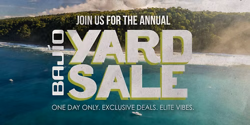 BAJ\u00edO YARD SALE