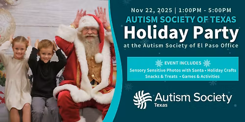 AST El Paso Holiday Party with Sensory Sensitive Santa