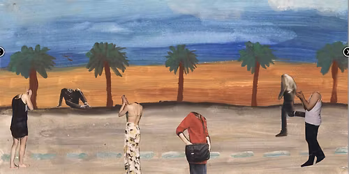 Collagieren "Das Ich im Weltgeschehen"