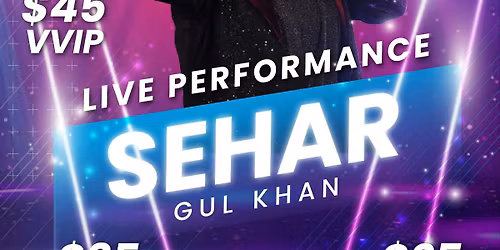 Sehar Gul khan in Concert