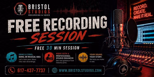 Free 30 Min Recording Session