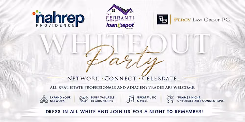 White Out Party Networking Event for Real Estate Professionals