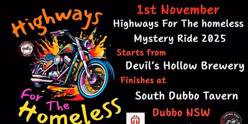 Highways for Homeless Mystery Ride