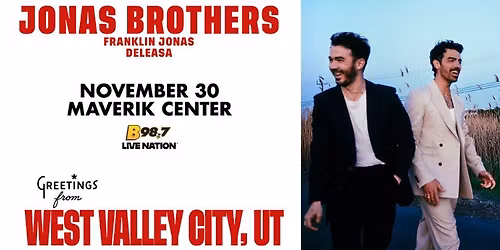 B98.7 Welcomes Jonas Brothers