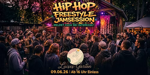 Hip-Hop Freestyle Jamsession | Open Stage (mit Voranmeldung) Eintritt frei