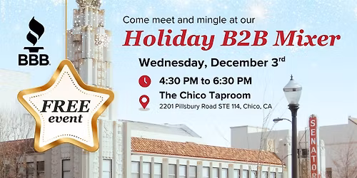 Chico B2B with the BBB Holiday Mixer