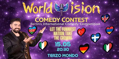 WorldVision Comedy Contest 15.05.2026 Berlin
