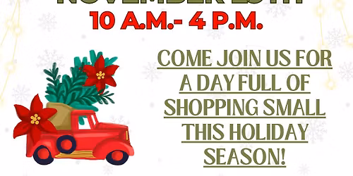 2nd Annual Holly Jolly Market hosted by The Eventful Three