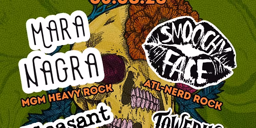 ICS Presents: March Madness featuring Mara Nagra, Smoochyface, Pleasant Valley and Towering Above