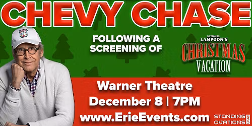 A Live Conversation with Chevy Chase Following A Screening of Christmas Vacation