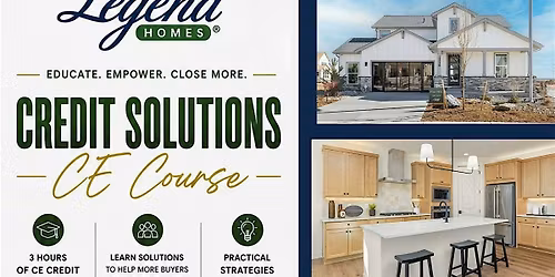 CE Course on Credit Solutions with American Legend Homes