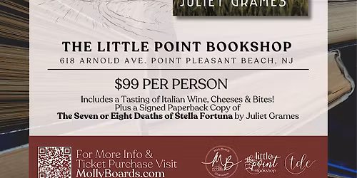 An Evening in Italy- a Reverse Book Club!