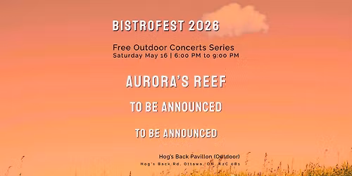 Aurora's Reef at BistroFest 2026
